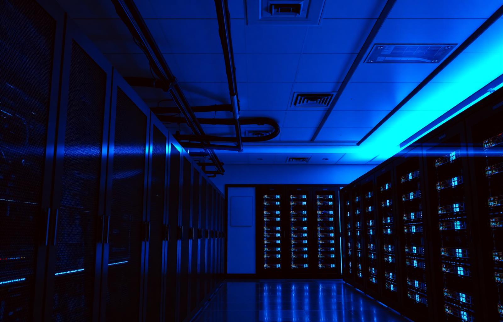 Server infrastructure powering modern enterprise systems